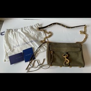 Mini MAC Convertible Crossbody Bag Rebecca Minkoff Green